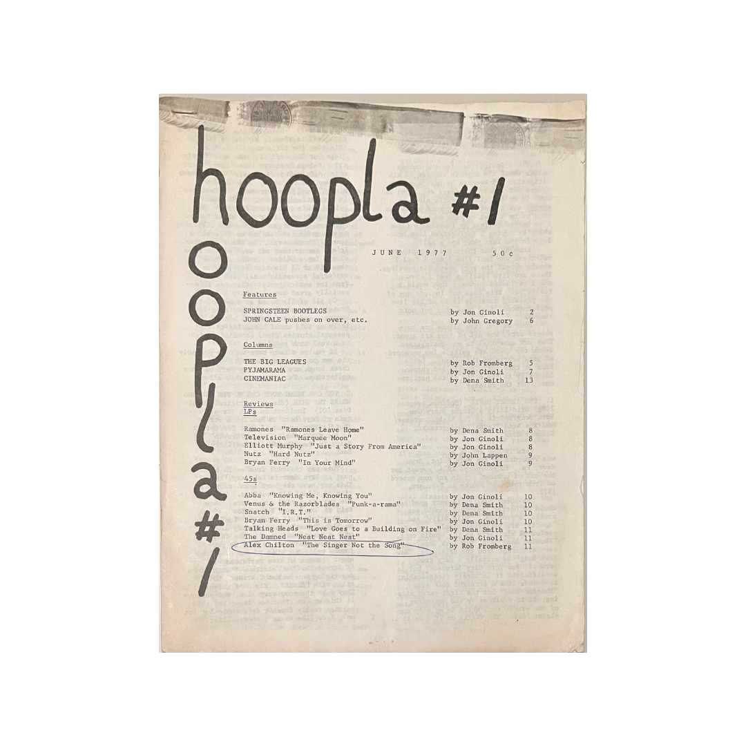 Hoopla fanzine