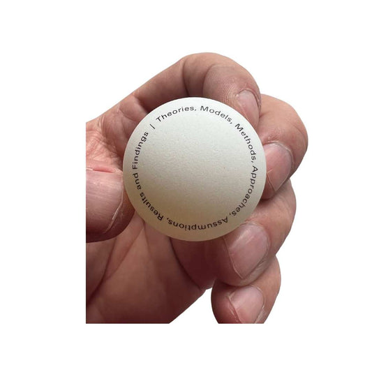 Damien Hirst ping pong ball