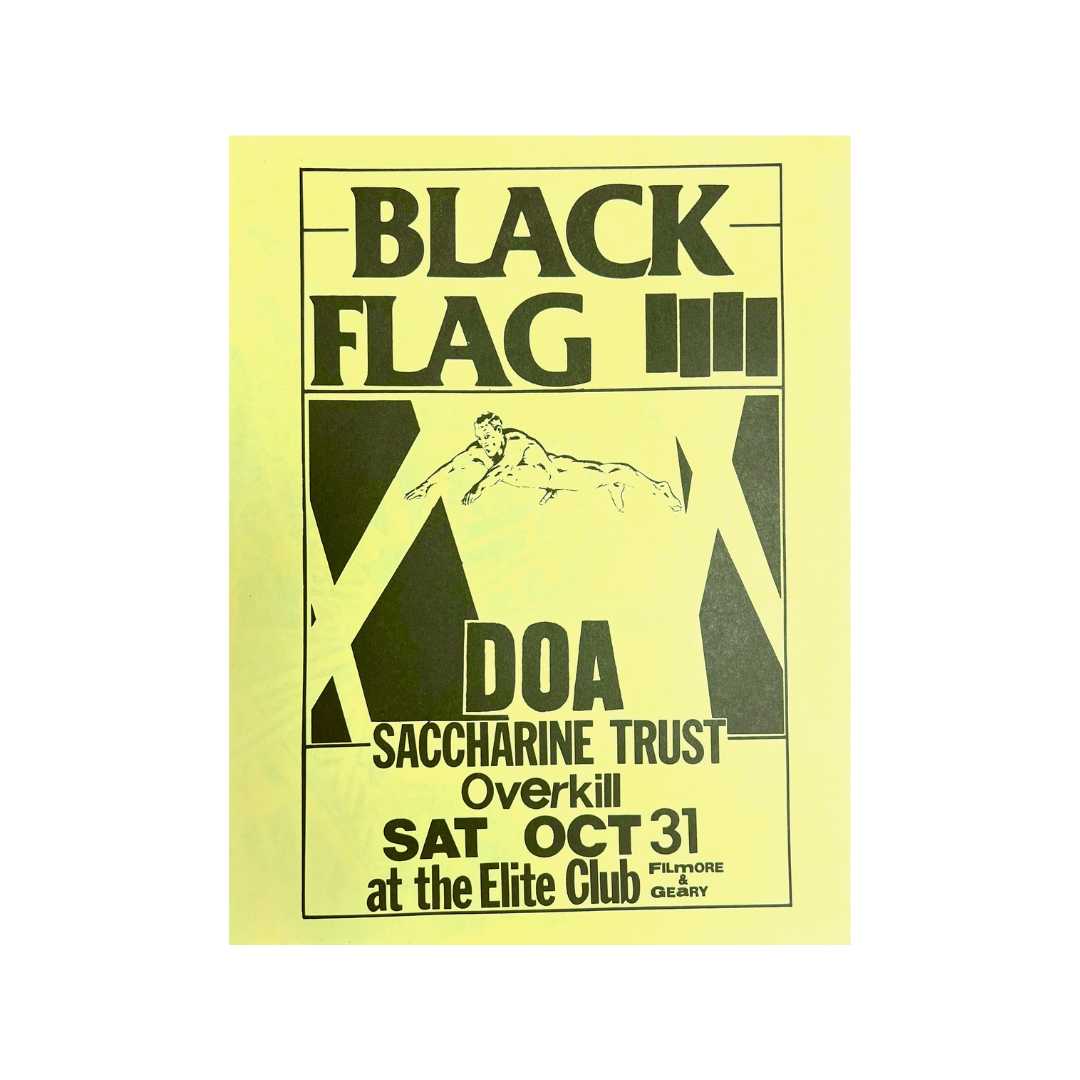 San Francisco punk flyers '77-'83