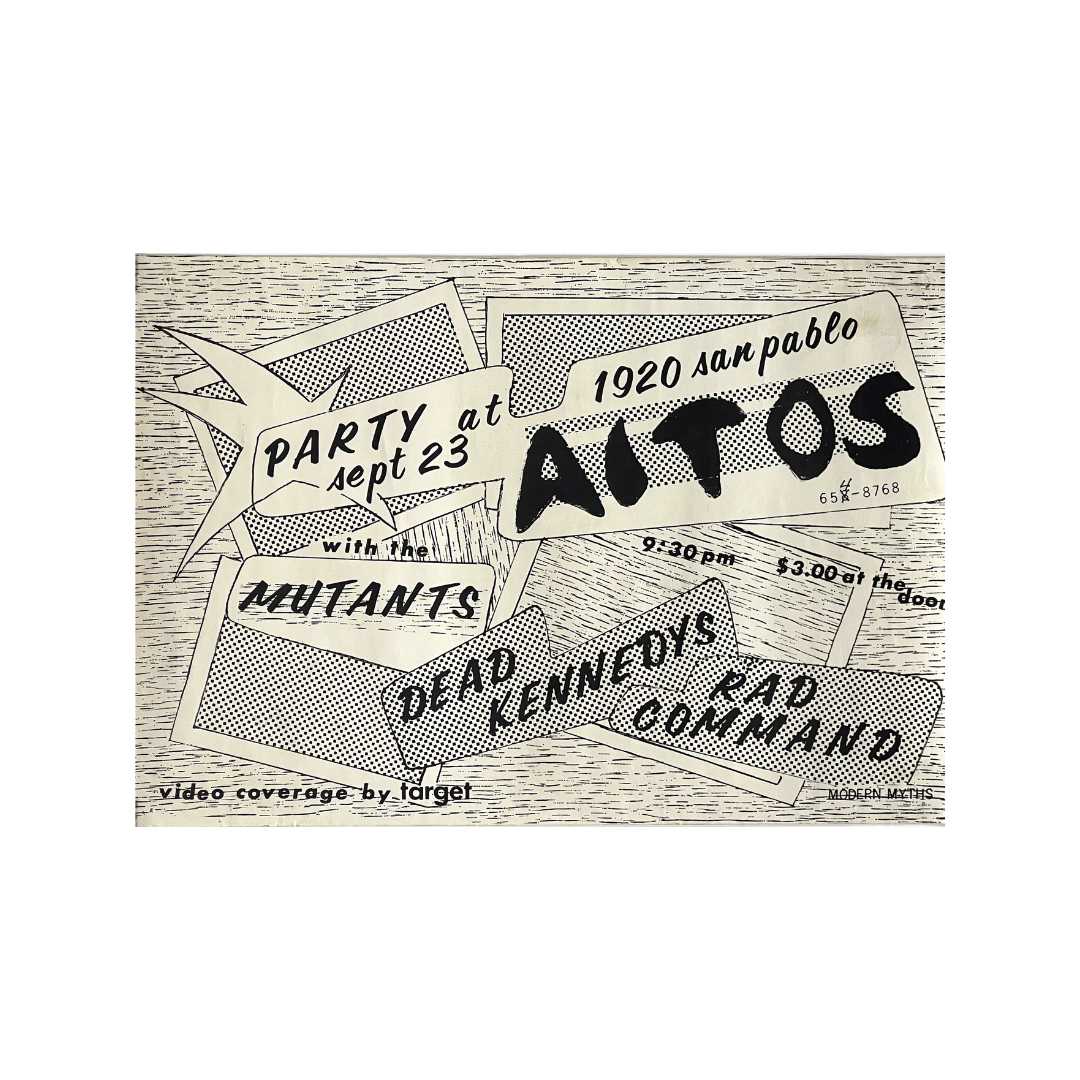 San Francisco punk posters '79-'82