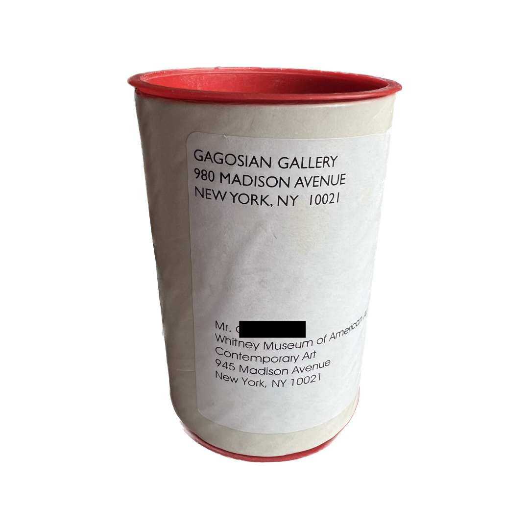 Damien Hirst ping pong ball