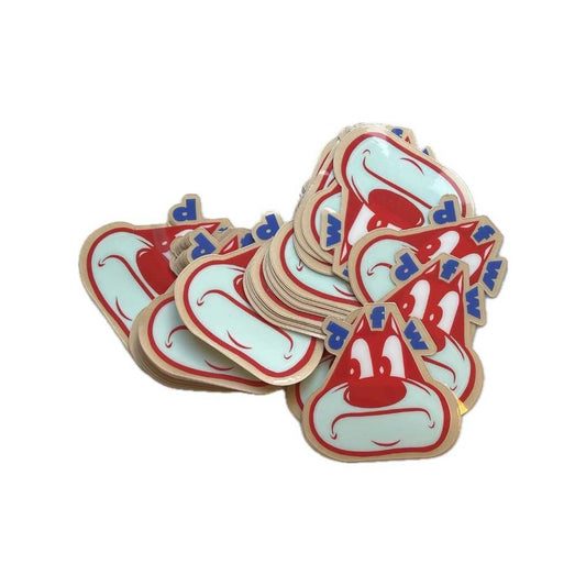 Barry McGee stickers