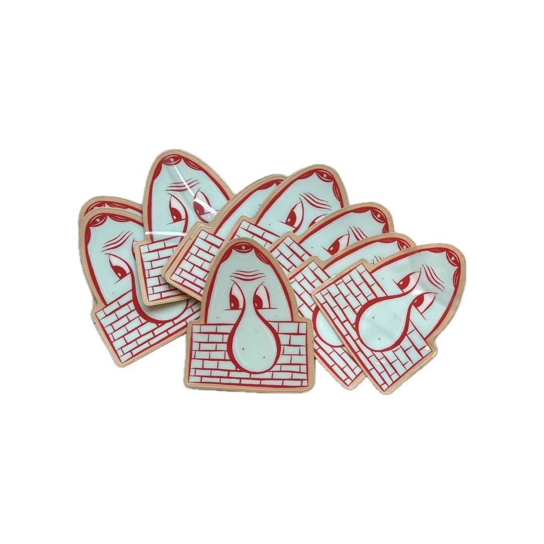 Barry McGee stickers