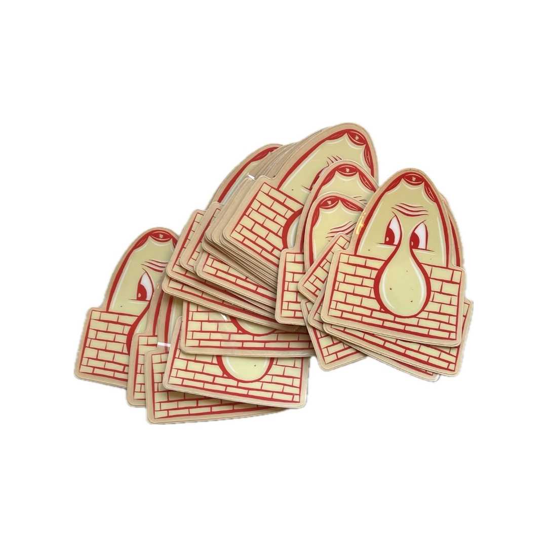 Barry McGee stickers