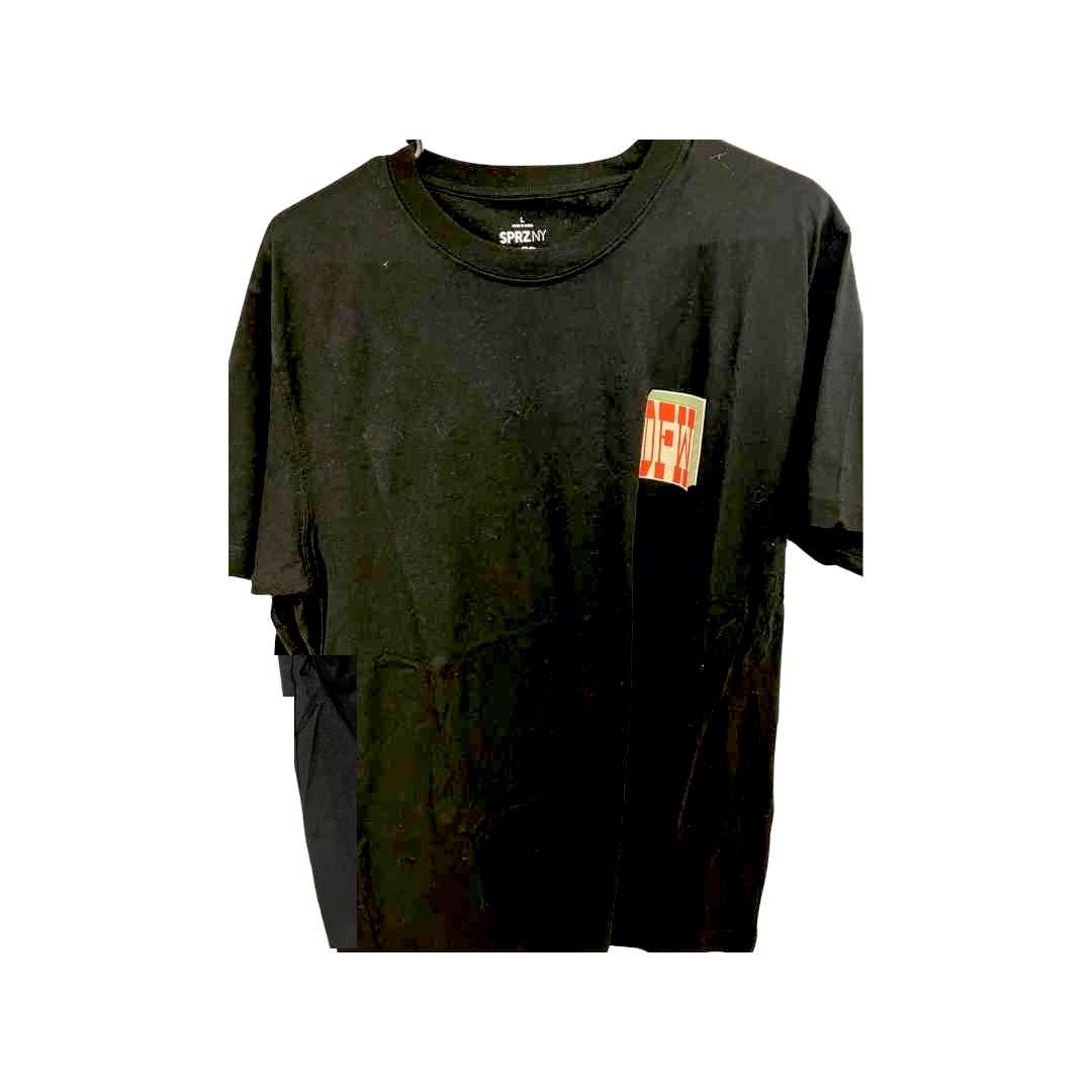 Barry McGee Uniqlo black DFW shirt