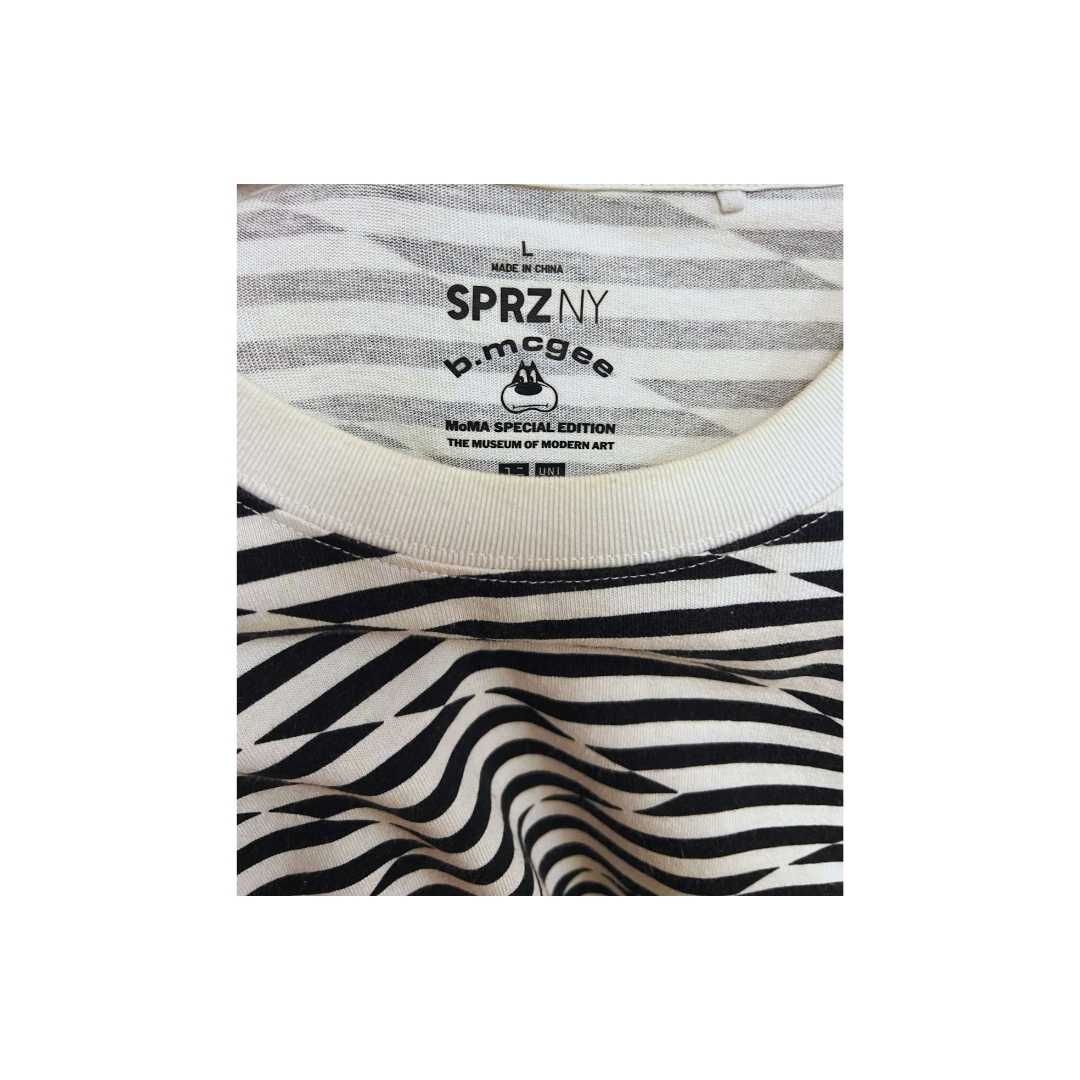 Barry McGee Uniqlo striped shirt