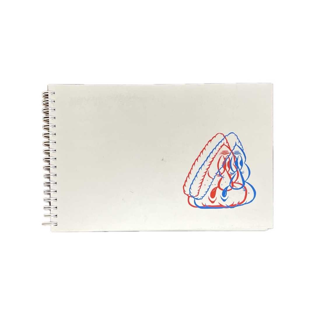 Barry McGee blank sketchbook