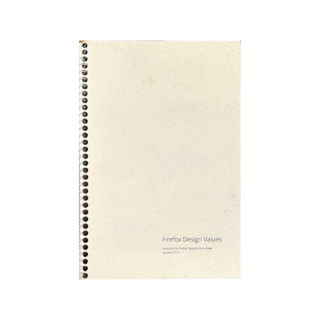 Firefox Design Values