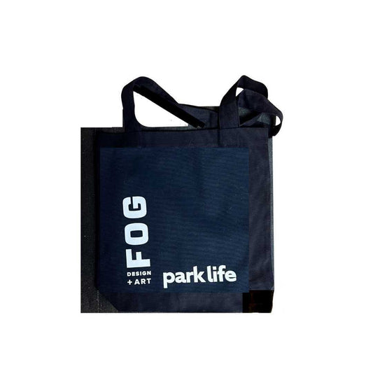 Barry McGee FOG tote bags