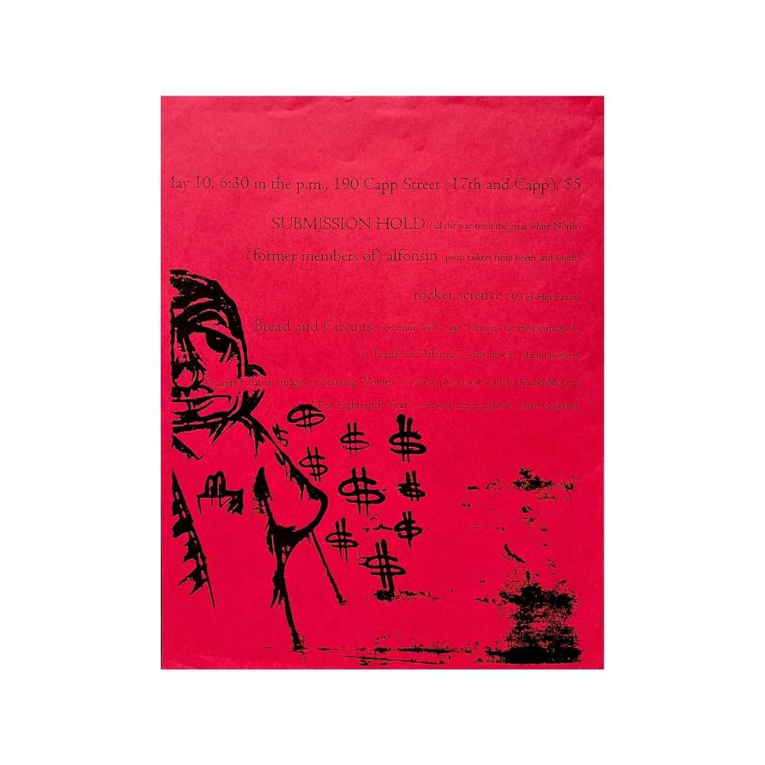 Capp St. Punk Show flyer