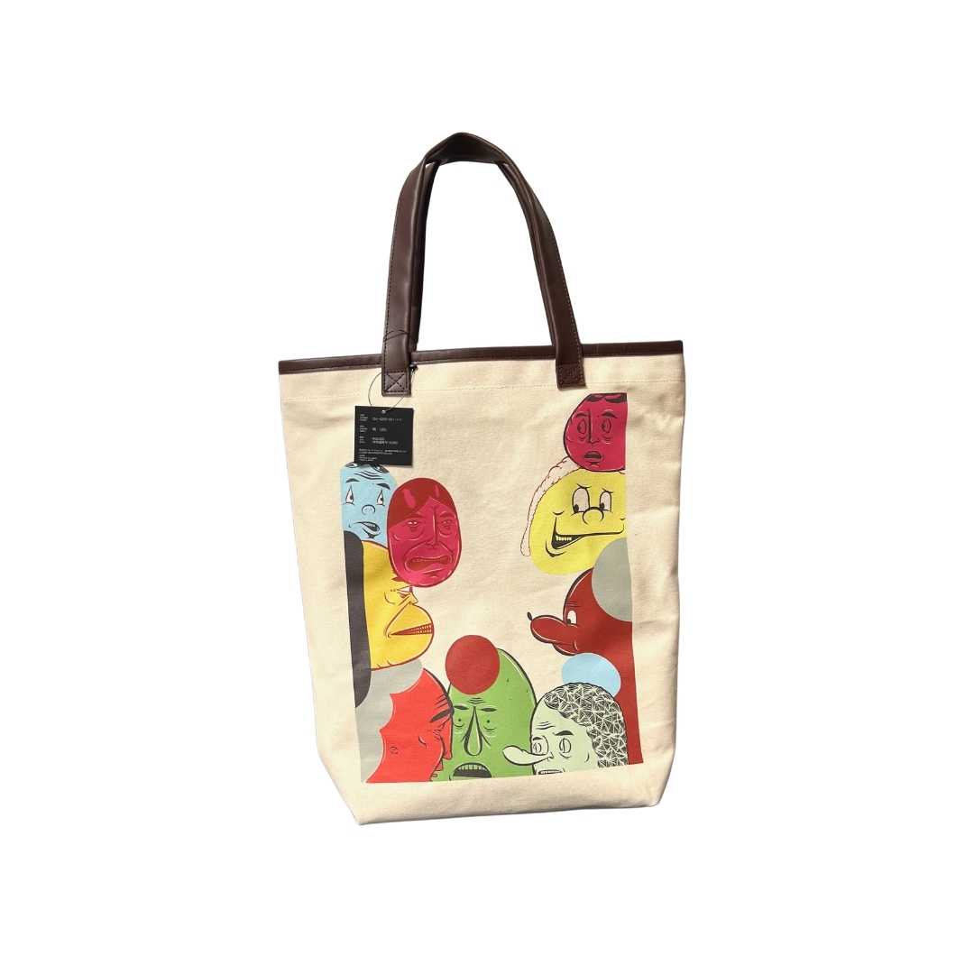 Barry McGee Comme des Garçons tote bag