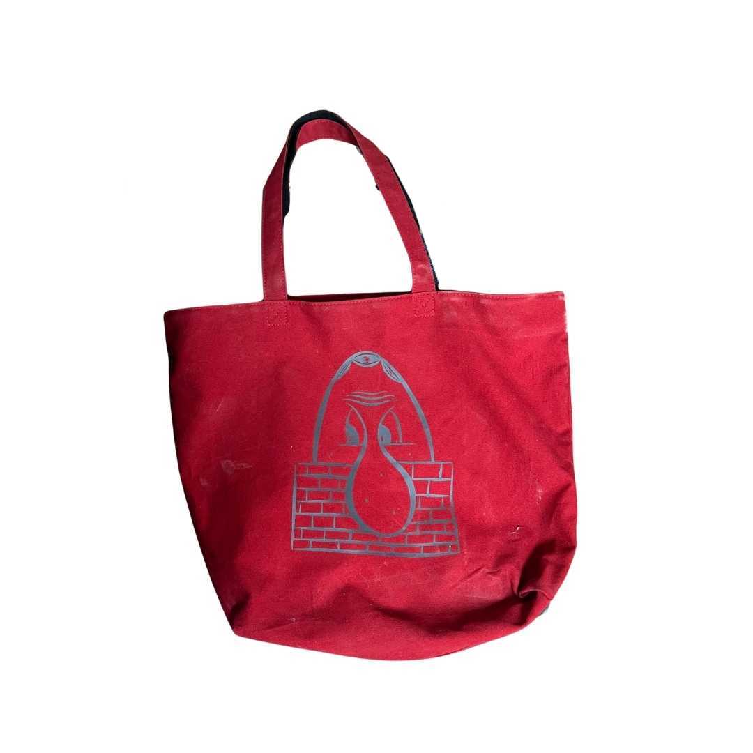 Barry McGee Killroy tote bag