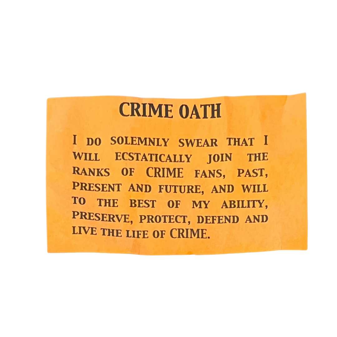 Crime badge