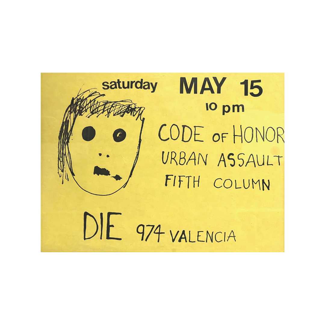 San Francisco punk flyers '77-'83