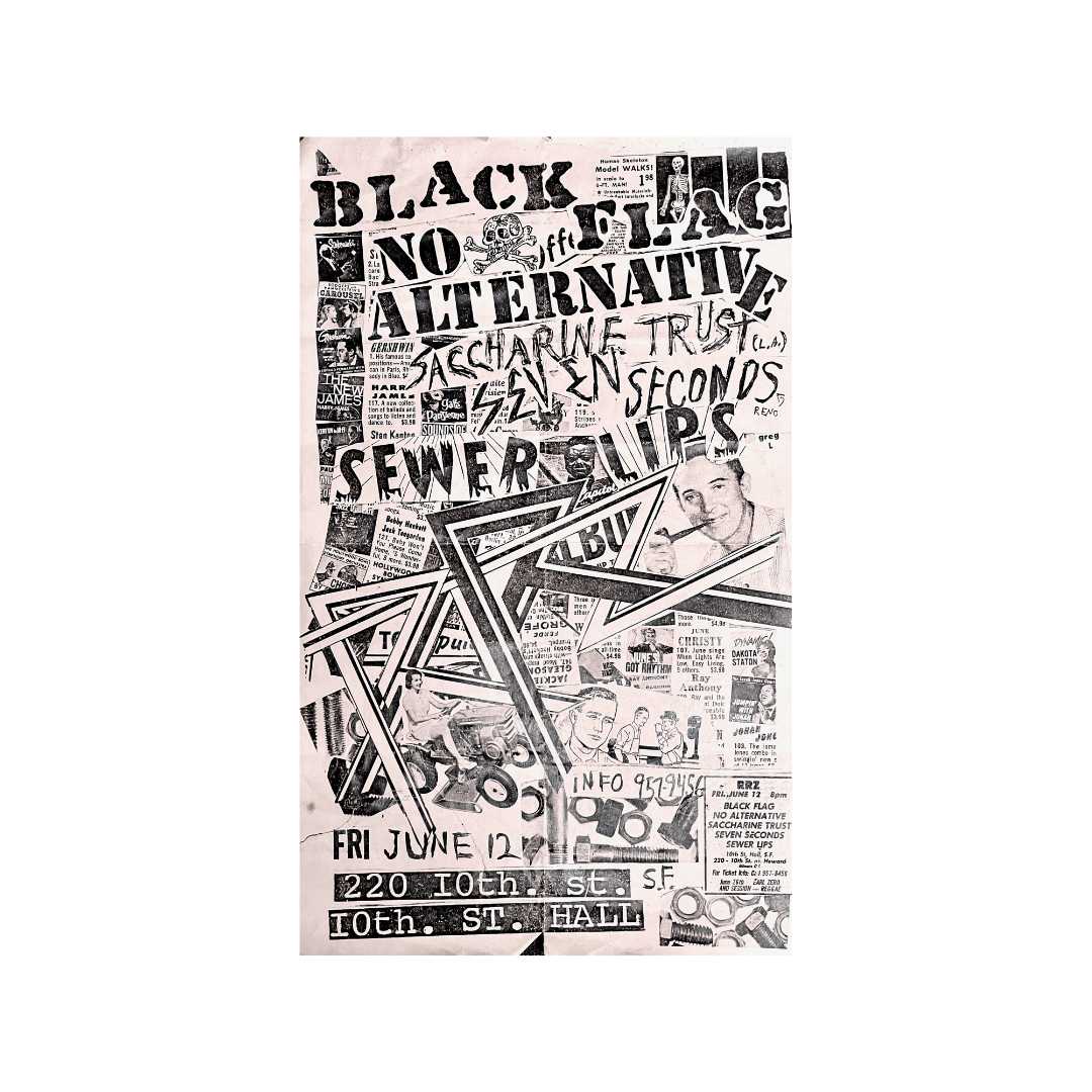 San Francisco punk flyers '77-'83