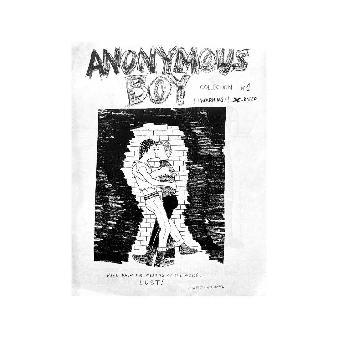 Anonymous Boy comic zines