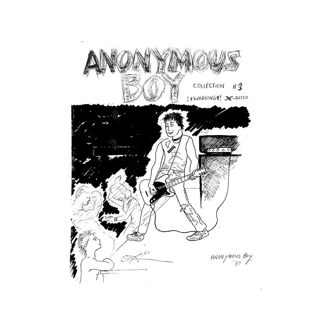 Anonymous Boy comic zines