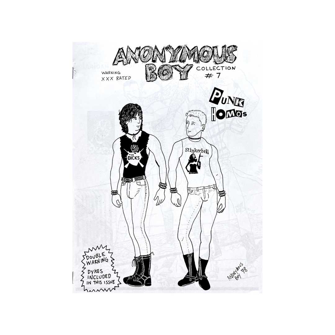 Anonymous Boy comic zines