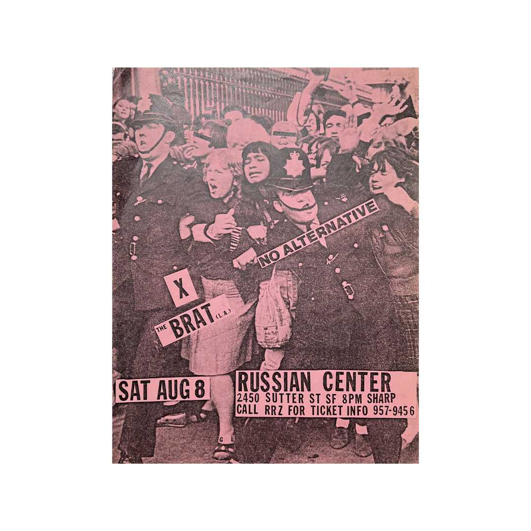 San Francisco punk flyers '77-'83