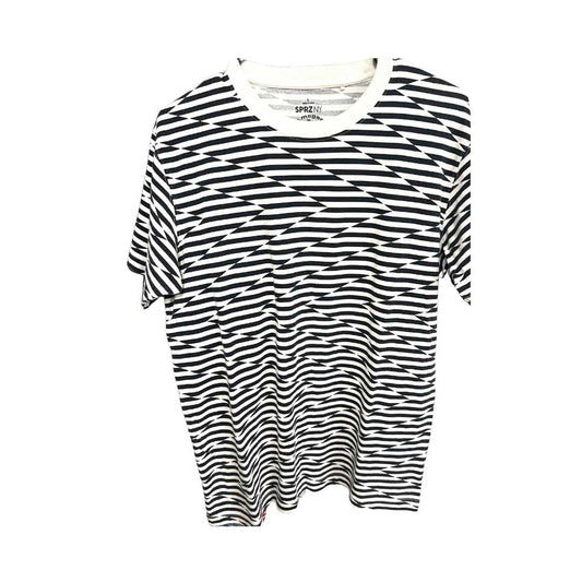 Barry McGee Uniqlo striped shirt